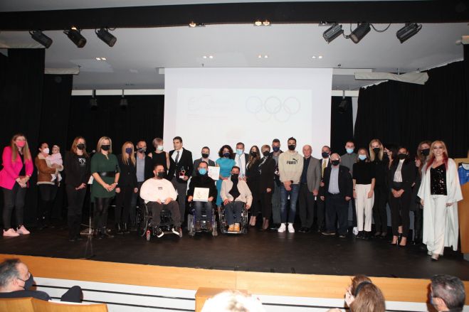 Σύσσωμη η Ελληνική Ολυμπιακή και Παραολυμπιακή Οικογένεια στα εγκαίνια της νέας έκθεσης «Ολυμπιακοί Αγώνες»